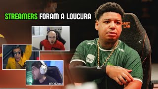 STREAMERS REAGINDO ao FLICKSHOT do DGZIN contra KRU x LOUD VALORANT! TCK FOI A LOUCURA