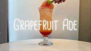 자몽에이드 만들기 _ Grapefruit Ade _ 카페 사장의 일상