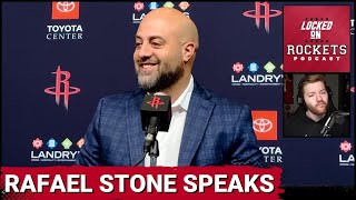 Houston Rockets GM Rafael Stone Addresses Stephen Silas, Coaching Search, Culture Concerns & More