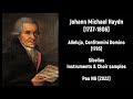 [Sheet music] Johann Michael Haydn (1737-1806) - Alleluja, Confitemini Domino (1785)