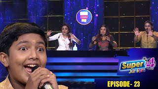 Episode 23 | Super 4 Juniors |   A fantastic performance by Badri