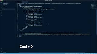 How to delete multiple elements at a time VS Code