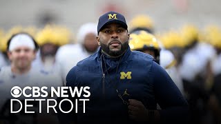 Ex-Michigan coach Sherrone Moore in jail hours after firing