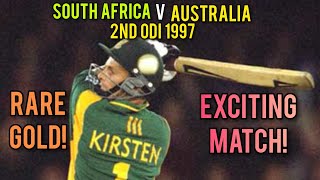 Exciting Match! South Africa V Australia | 2nd ODI 1997 | Full Highlights