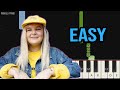 TONES AND I - DANCE MONKEY | Piano Tutorial (EASY) by Pianella Piano