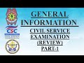 CIVIL SERVICE EXAMINATION - 