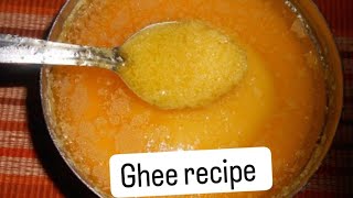 Ghar me jhatpat ghee kuch istarah se banaya/How to make ghee at home /19febuary 2024