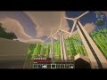 【minecraft】水中で工業生活送りたいマインクラフト／風力発電機と太陽光発電機設置編【part2】