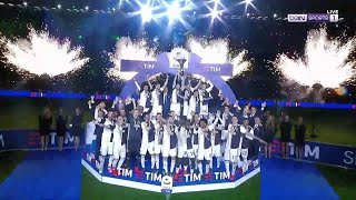Juve's EPIC trophy celebration