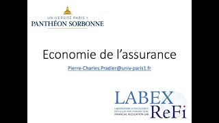 économie de l'assurance - cours 1