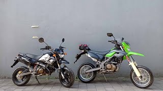 PERBEDAAN KSR 110 PRO DAN D'TRACKER 150