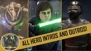 All Hero Theme: Intros + Outros - Star Wars Battlefront 2