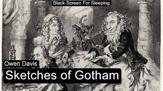 Sketches of Gotham by Owen Davis  Black Screen For Sleeping
