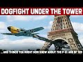 Dogfight Under The Eiffel Tower. P-51 Mustang VS. Messerschmitt Bf 109 | WW2 History Documentary