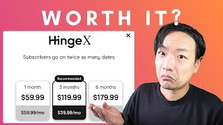 I Tried Hinge X - What Do You Get?