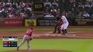 LAA@HOU: Santiago strikes out Correa to end the frame