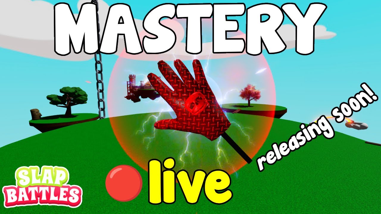Mastering Some Glove In The Mastery Update In Slap Battles Live Youtube