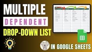 How to Create Multiple Dependent Dropdown Lists in Google Sheets (NEW Method 2025)