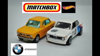 Hot Wheels vs Matchbox BMW 2002 - ホットウィールvsマッチ箱BMW 2002