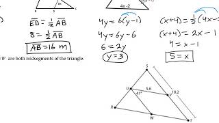 Midsegments in Triangles