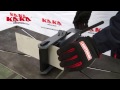 KAKA Industrial 4 in hand Operated Steel Bending Brake, Sheet Metal Forming Bender FB-4