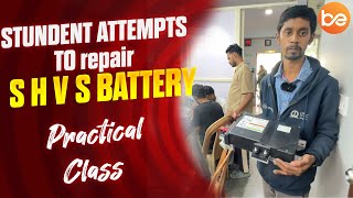 BHADRA ELECTRONICS - STUDENT S H V S REPAIR ATTEMPT