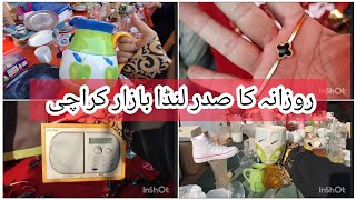 Saddar Karachi Lunda bazaar | Shopping Haul With Price | Karachi Shopping vlog