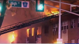 NJ apartment fire displaces 150 people