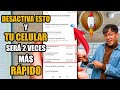 Haz TU CELULAR 2 veces MÁS RÁPIDO en MENOS de 1 MINUTO / FUNCIONA EN TODOS LOS CELULARES ANDROID 💯