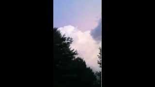 Cool cumulonimbus cloud/supercell