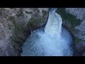 keyhole falls pemberton bc aerial multirotor video