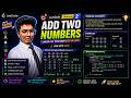 LeetCode 2: Add Two Numbers (Recursion + Linked List) |  Java  Explanation | DSA Interview Series