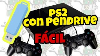 Como Jugar JUEGOS de #Ps2 desde #USB / Pendrive  (El Mejor Video en Youtube) playstaton 2