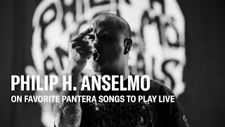 Philip Anselmo: My Favorite Pantera Songs to Play Live