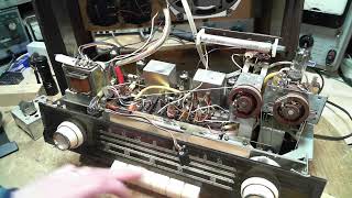 Nordmende Boheme C Tube Radio Video #9 - Some Troubles Fixed