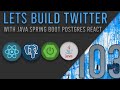 Lets Build Twitter From the Ground Up: Episode 103 || Java, Spring Boot, PostgreSQL and React