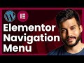 How To Create Navigation Menu In Elementor | Step-by-Step WordPress Tutorial