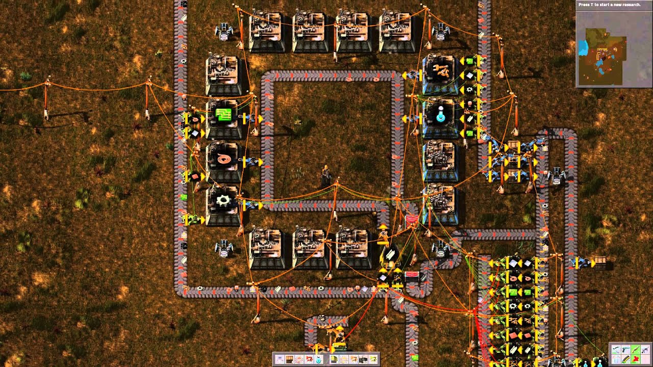 Factorio Effecient Compact Factory Youtube