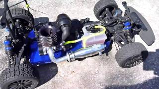 TEAM ORION TUNED PIPE UPGRADE ON KYOSHO DRX