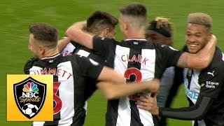 Ciaran Clark gets Newcastle in front against Bournemouth | Premier League | NBC Sports