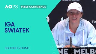 Iga Swiatek Press Conference | Australian Open 2023 Second Round