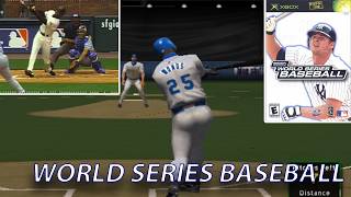 The MLB game that SEGA never promoted... World Series Baseball (Xbox)