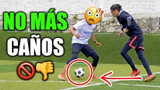 CÓMO EVITAR QUE TE HAGAN TÚNELES / CAÑOS / PANNAS de forma FÁCIL y EFECTIVA en el Futbol ⚽️🚫