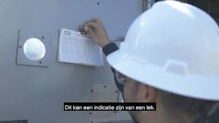 De Ti450 SF6-gasdetector - Een gaslek opsporen