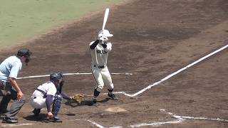 【倉敷商の3番打者】2018/04/28倉敷商業高3年生・山縣 直人(有漢中)