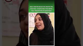 When Hindu Sister Convert To Islam #islamicvideo #duet #usamuslim #allah #shahadah #shorts #usa #us