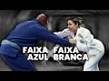 DESAFIEI UM FAIXA AZUL PARA O ROLA | jiu jitsu / maria vieira