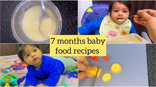 7 Months Baby Morning to night Routine |6- 7 Month baby Food recipe