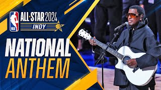 Babyface Performs The National Anthem | 2024 #NBAAllStar