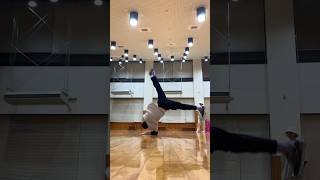 エルボーエアーつなぐ　#powermoves #bboy #breaking #dance #パワームーブ #練習 #practice #トーマス